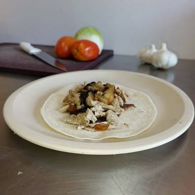 Taco Asado Blanco