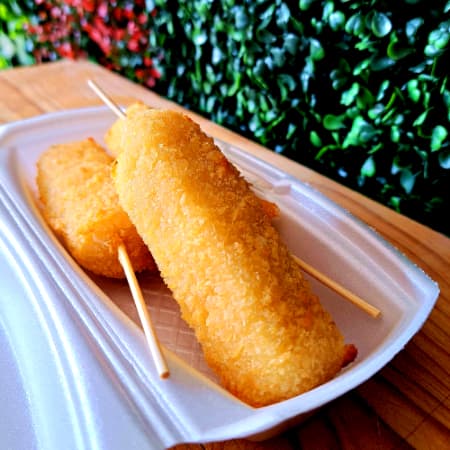 Kushiage de Queso