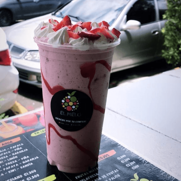 Milk Shake de Fresa