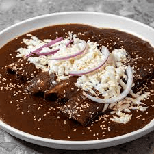 ENCHILADAS DE MOLE