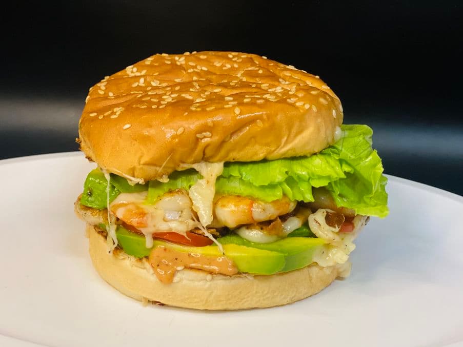 Hamburguesa de Camarón