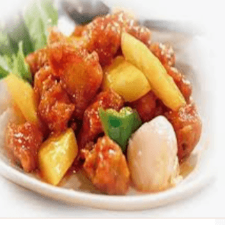 Pollo Agridulce de Piña