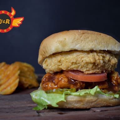 Burger con Papas