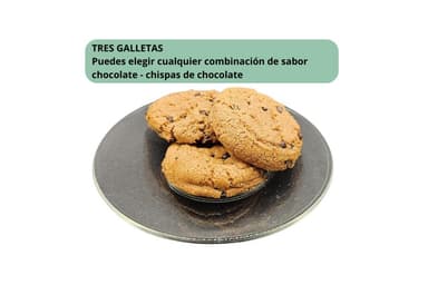 COMBO GALLETAS DE CHISPAS DE CHOCOLATE