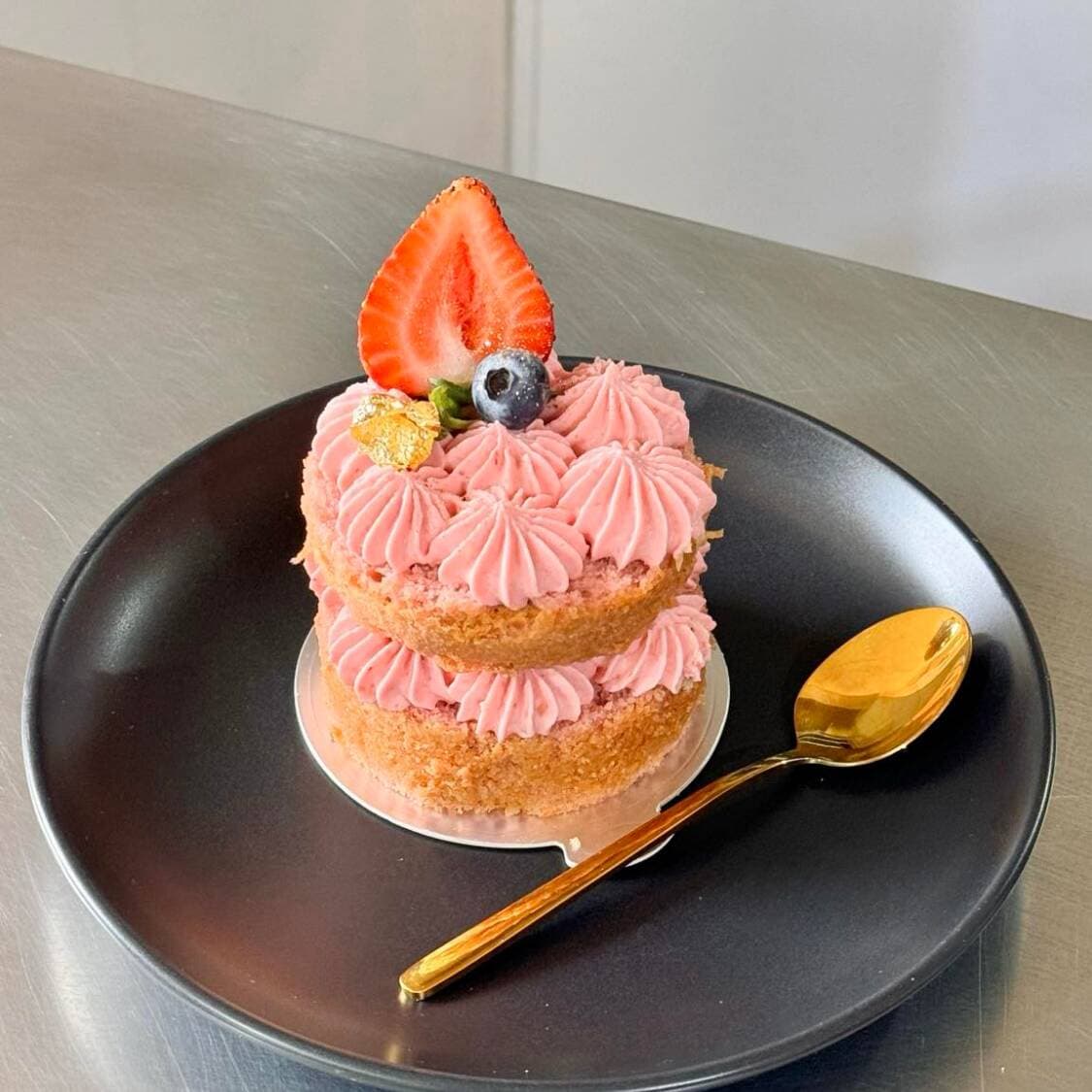 Pastel Individual De Fresa Premium