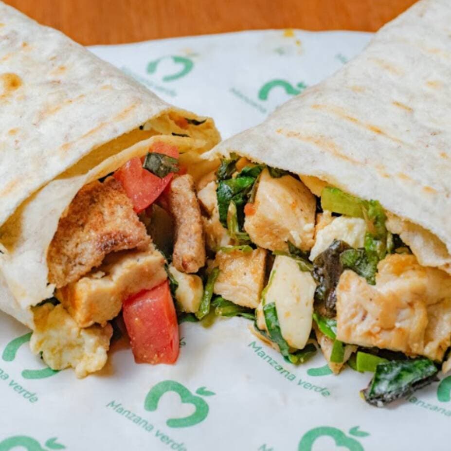 Wrap Florentino con Pollo Napolitano