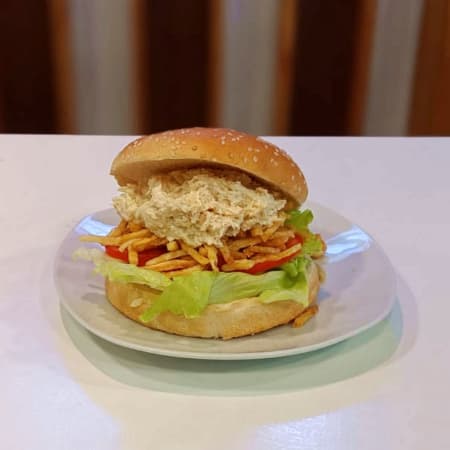 Sándwich de Pollo Deshilachado