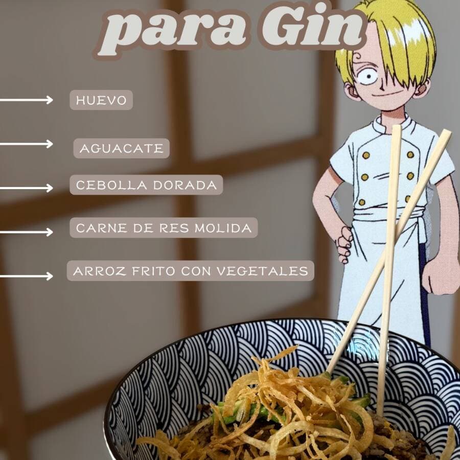 ARROZ FRITO PARA GIN.