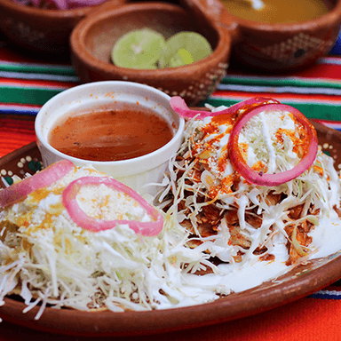 Tostada de Picadillo