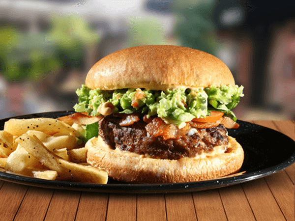 Burger Bacon Guacamole
