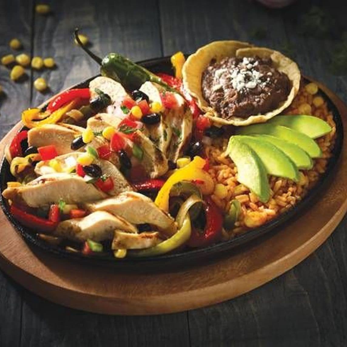 Fajitas de Pollo
