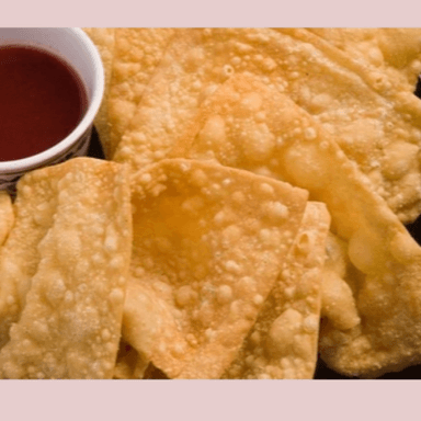 3-Wantán Frito de Camarones