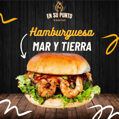 Hamburguesa Mar y Tierra