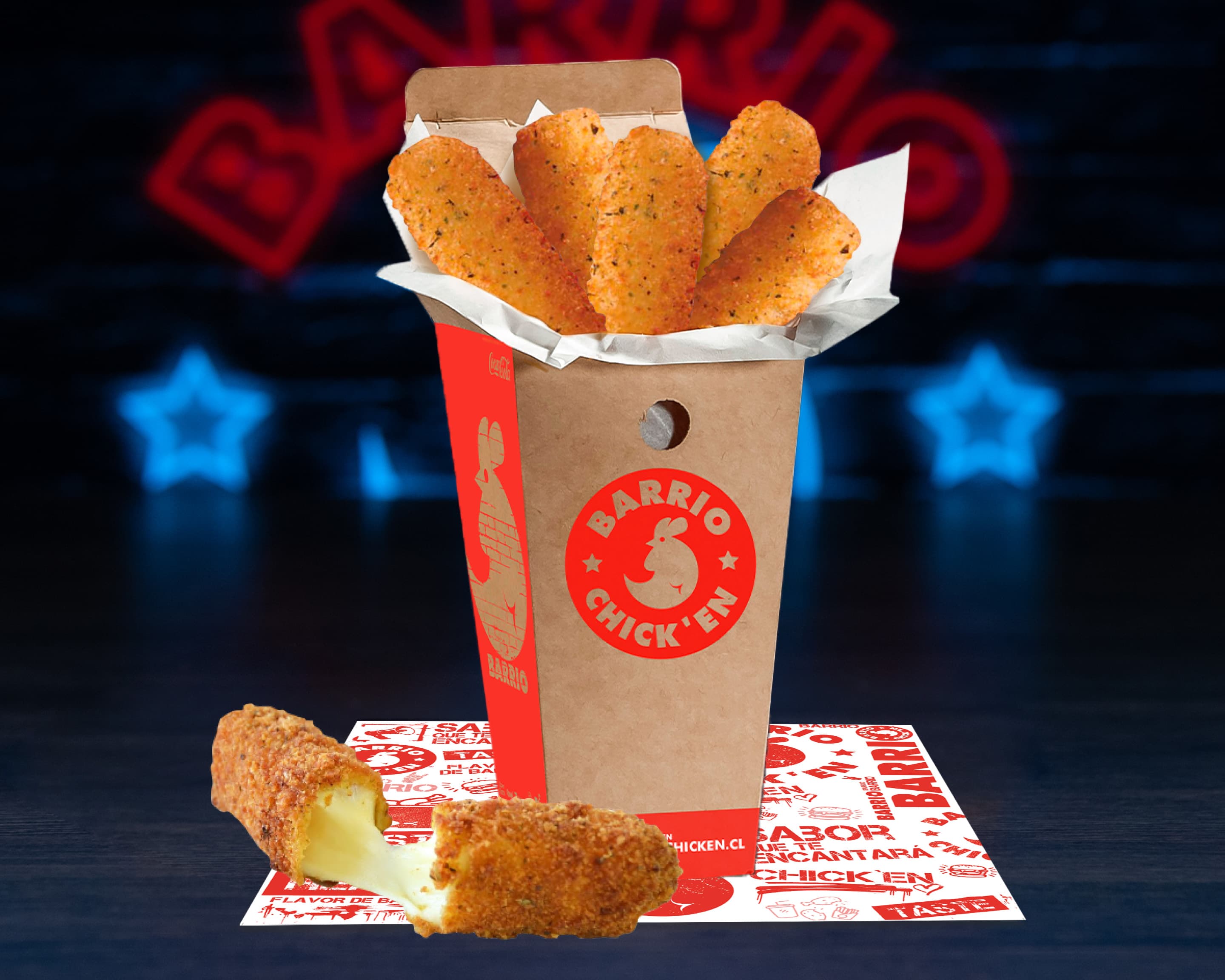 Mozzarella Sticks x5