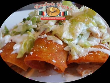 Enchiladas con Carne