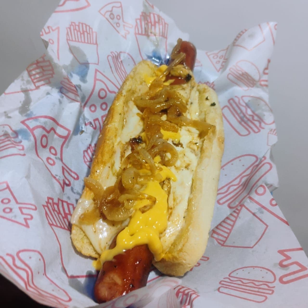 Queso Badon Dog