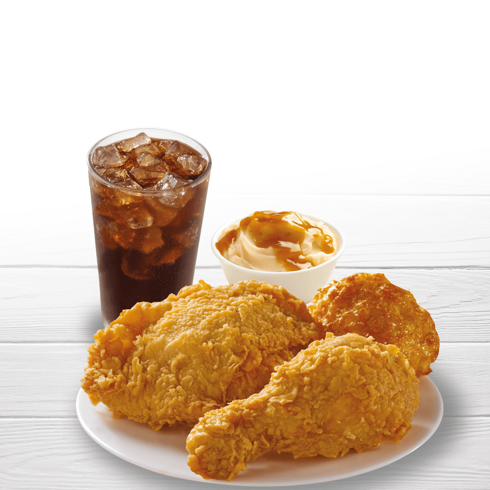 Combo 2 Pzs Pollo,1Pure o 1Ens, 1Bisc, 1Refresco
