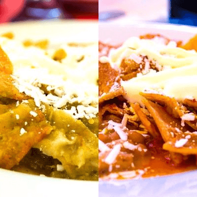 Chilaquiles Verdes o Rojos