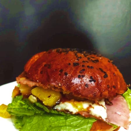 Hamburguesa Hawaiana