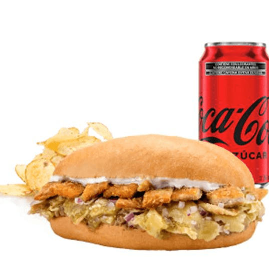 Torta de Pollo + 1 Bebida