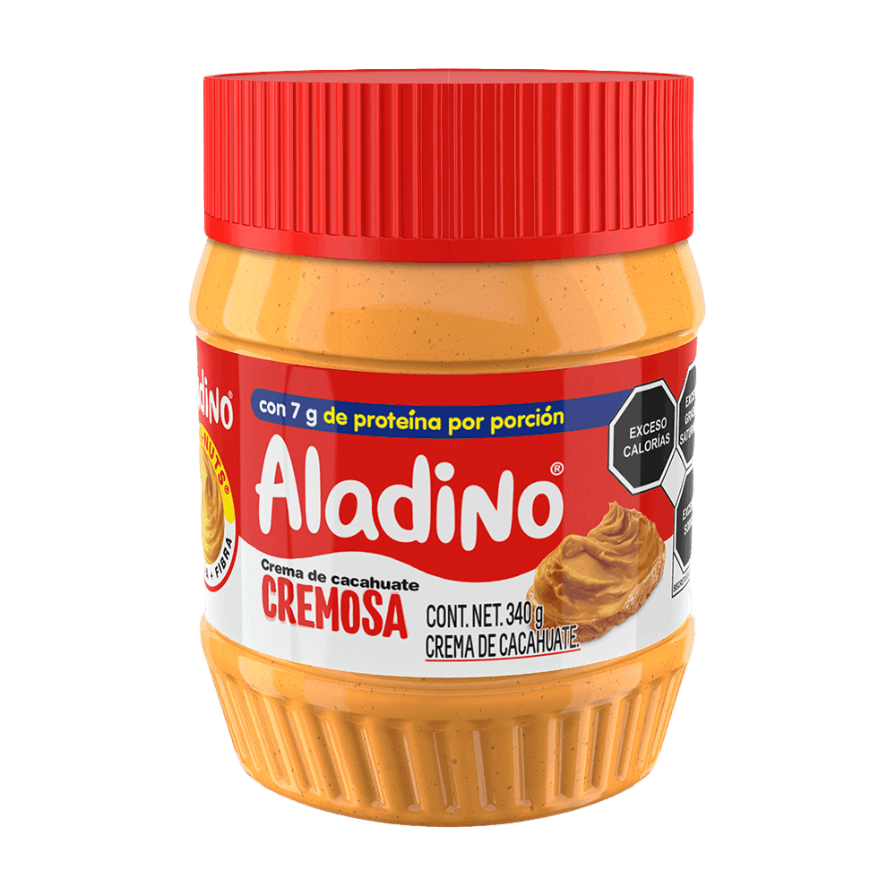 CREMA DE CACAHUATE ALADINO KARO 340GR BOTE