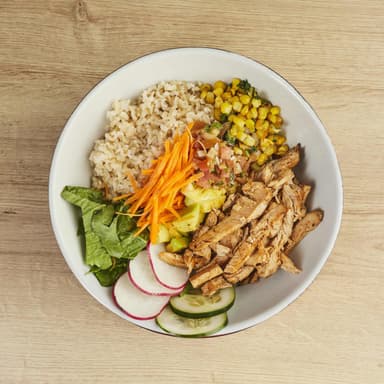 Bowl pollo cerdo