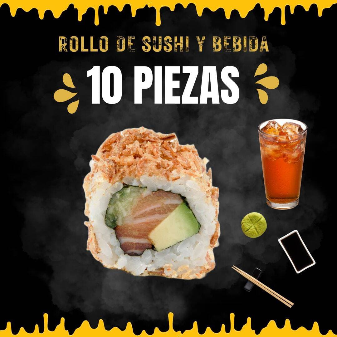 Rollo FISH🐠 + Té Frío (10 Unidades)