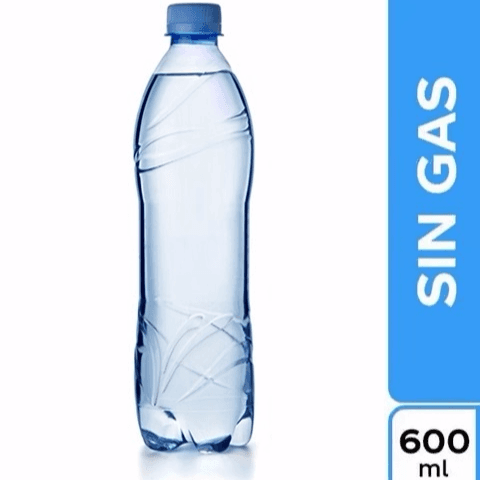 Agua Sin Gas 600 ml