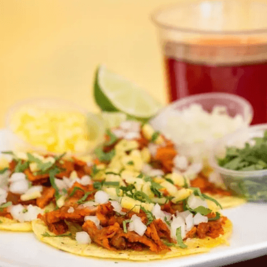 Taco de pastor con queso