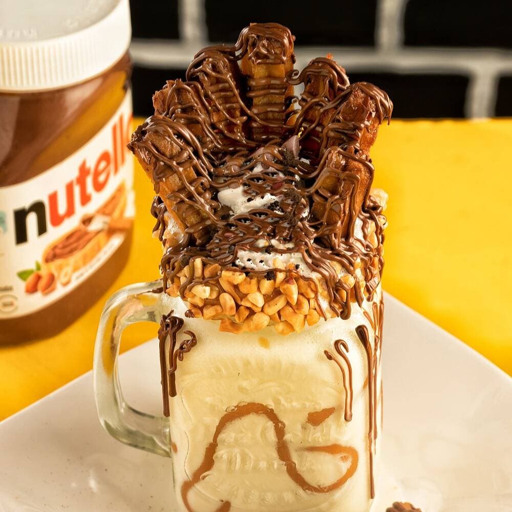 ⭐Malteada De Churros Y Nutella