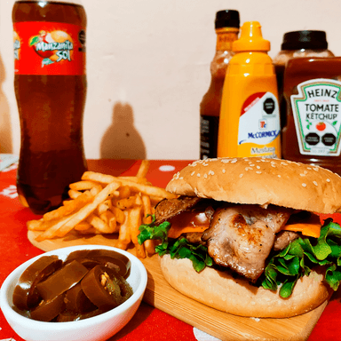 HAMBURGUESA  TOCINO