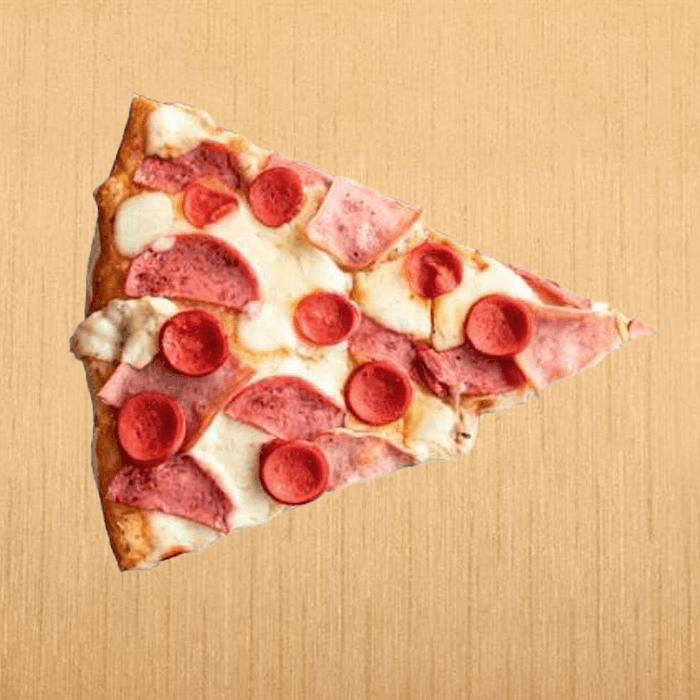 Pizza Porción Tres Carnes