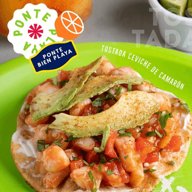 Tostada Ceviche Mixto