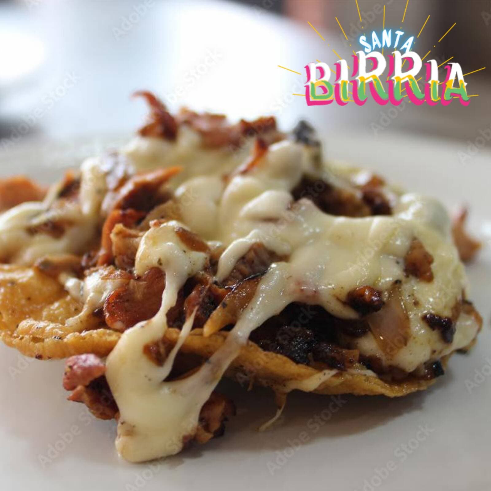 Volcán de Birria con Queso