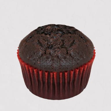 Muffin de Chocolate con Fresa