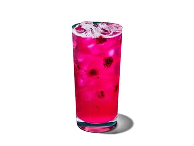 Mango Dragon Fruit Lemonade Refresher