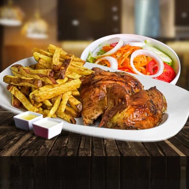 1/2 POLLO A LA BRASA