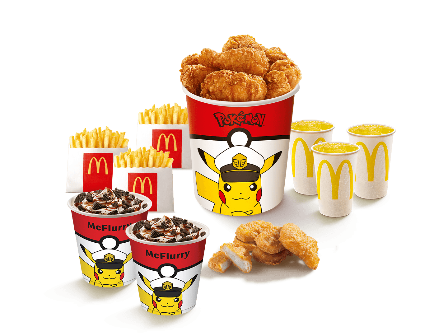 Banquete Pokemon con McFlurry