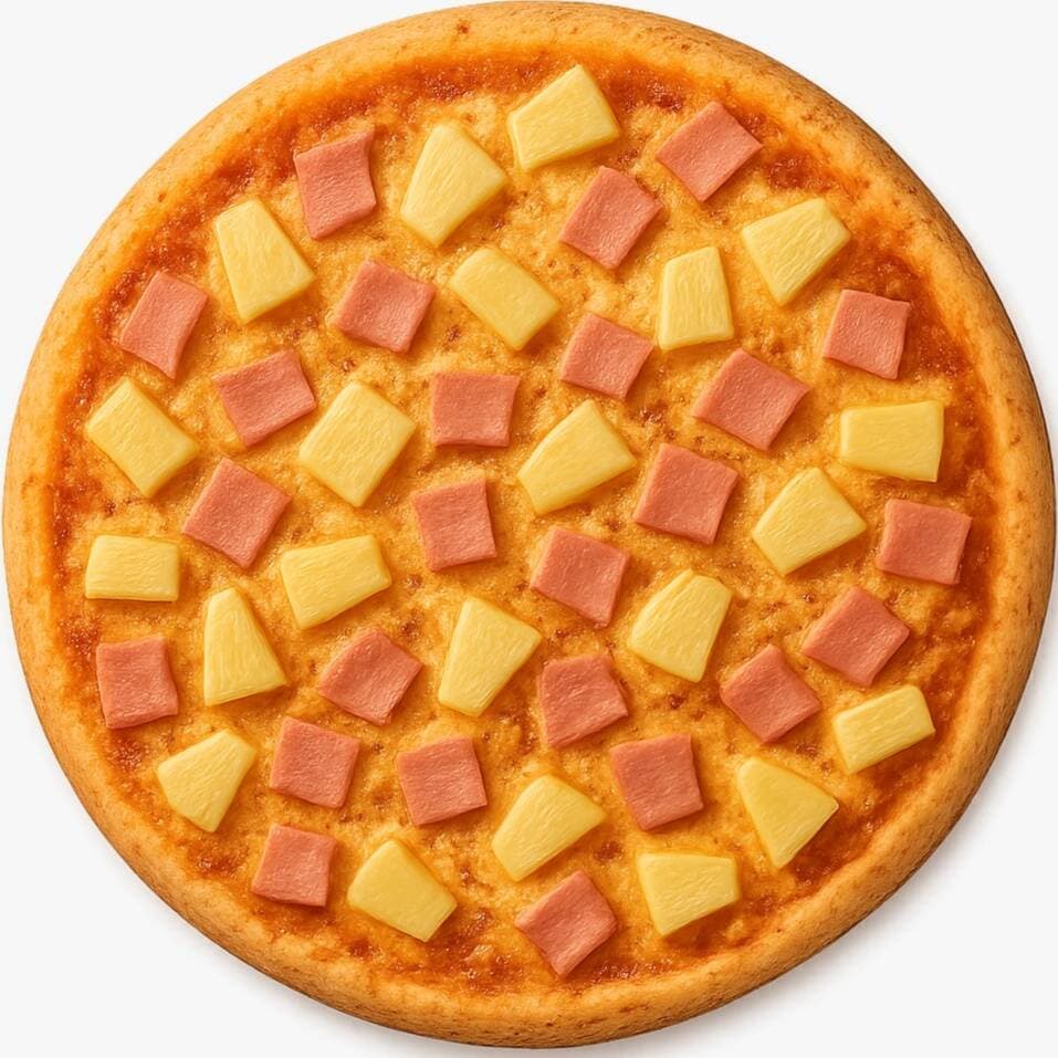 Pizza de Hawaiana – ¡Tú eliges el tamaño!