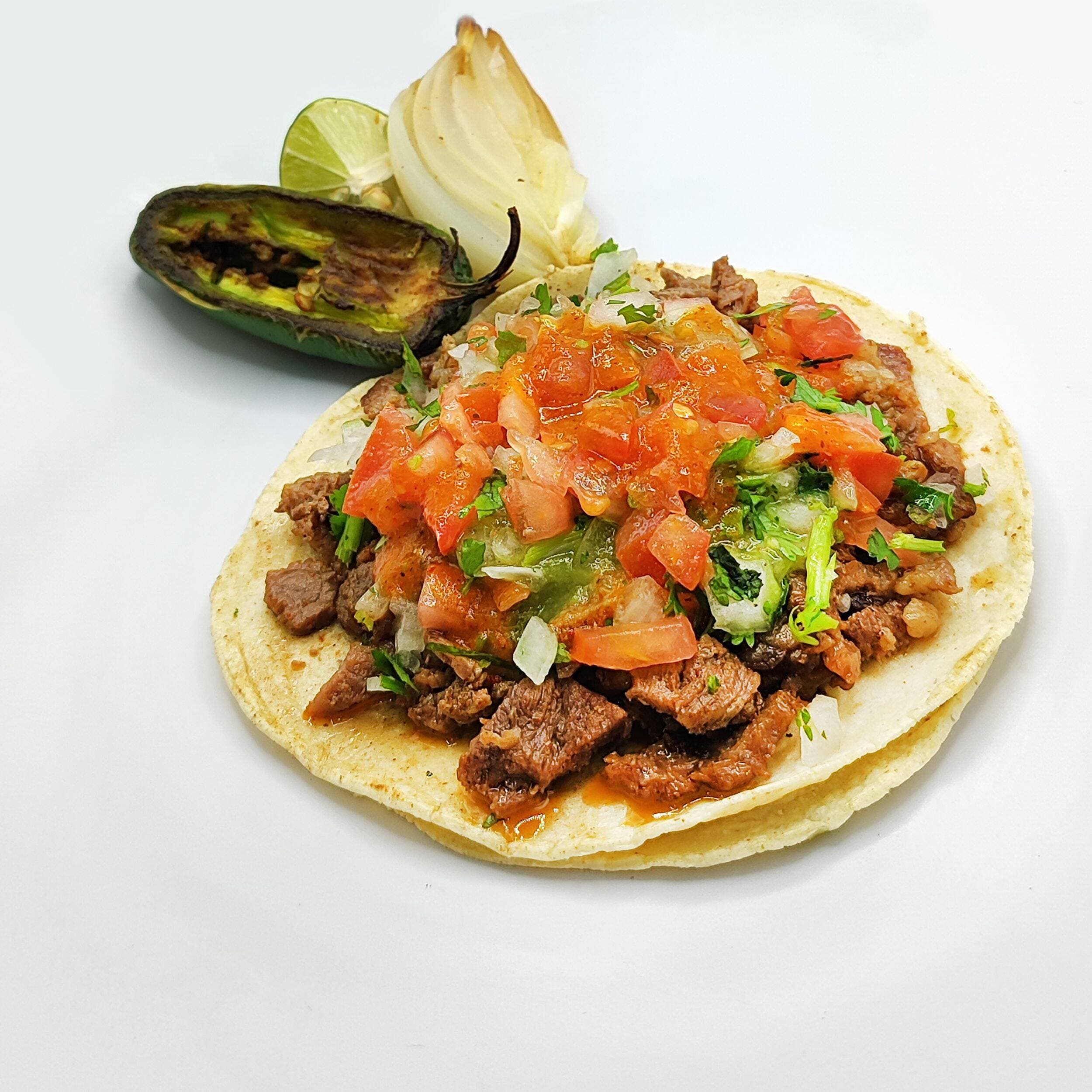 Taco Asada (Maíz)