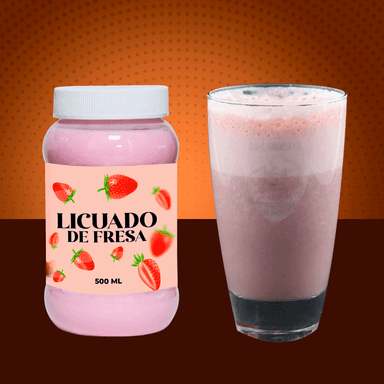 Licuado De Fresa 500 Ml