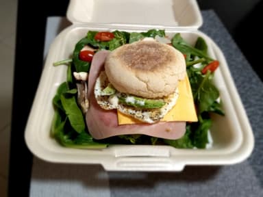 Eggs & Ham English Muffin