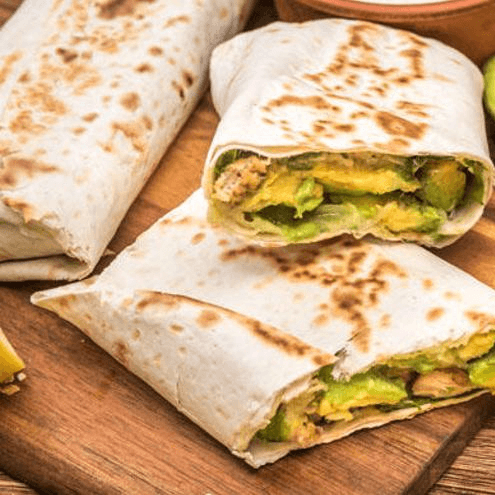 Burrote de Fajita Pollo con Aguacate