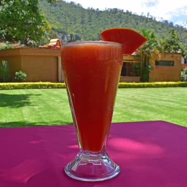 Jugo de papaya