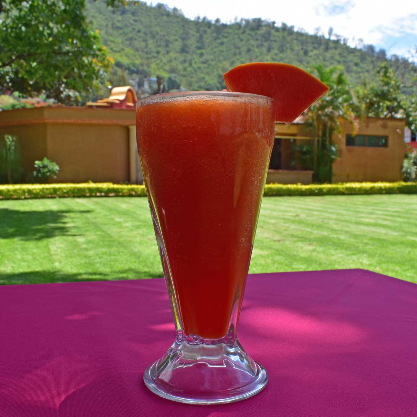 Jugo de papaya