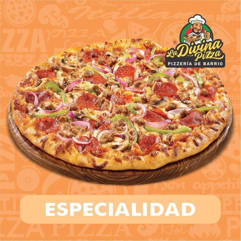 PIZZA MEDIANA ESPECIALIDAD