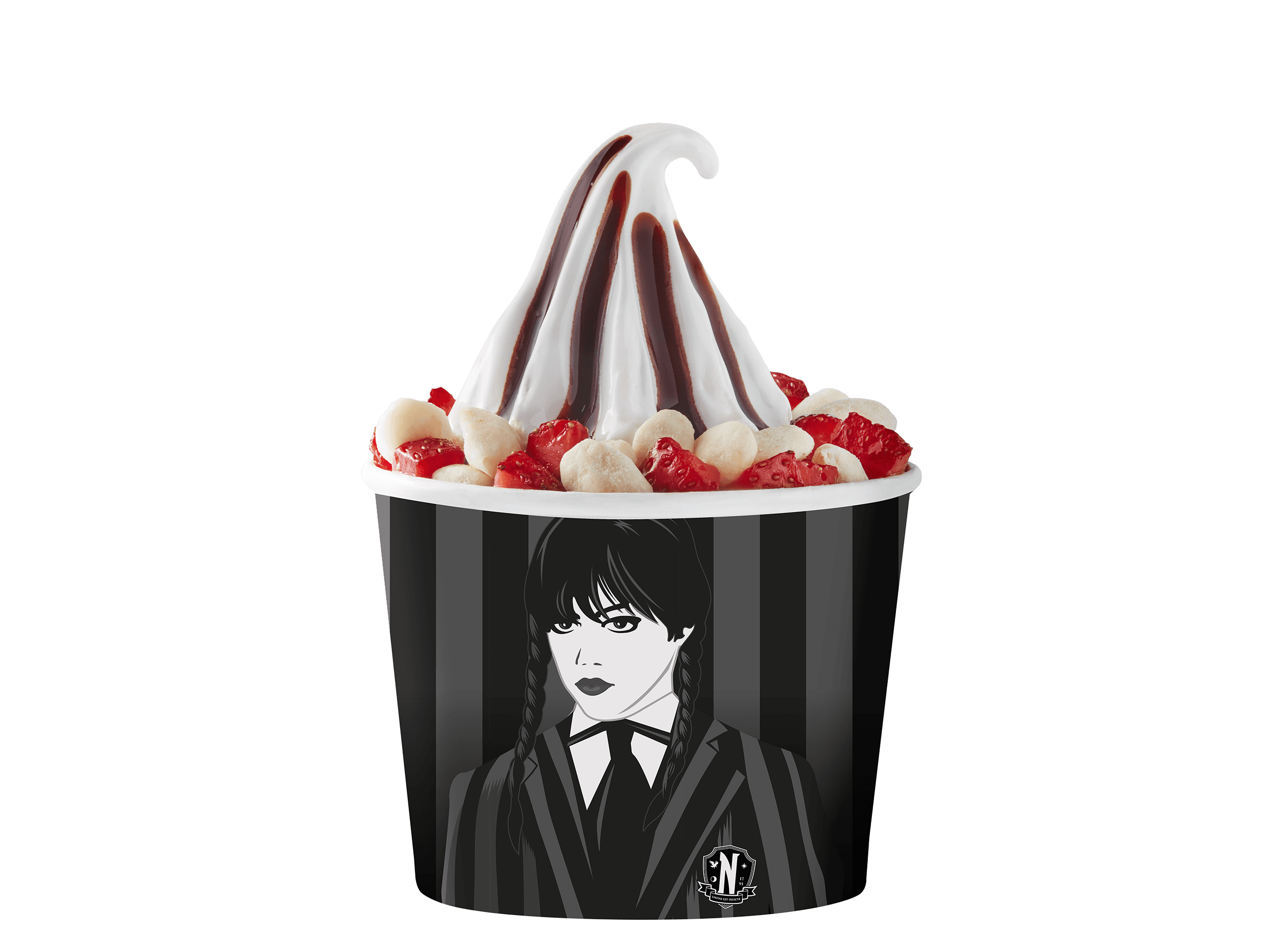 Helado Suave Sencillo Sabor Natural