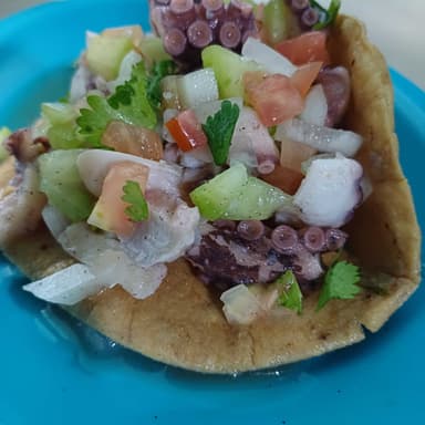 Tostadas de Pulpo