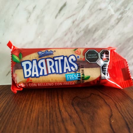 Barritas de Fresa Chicas