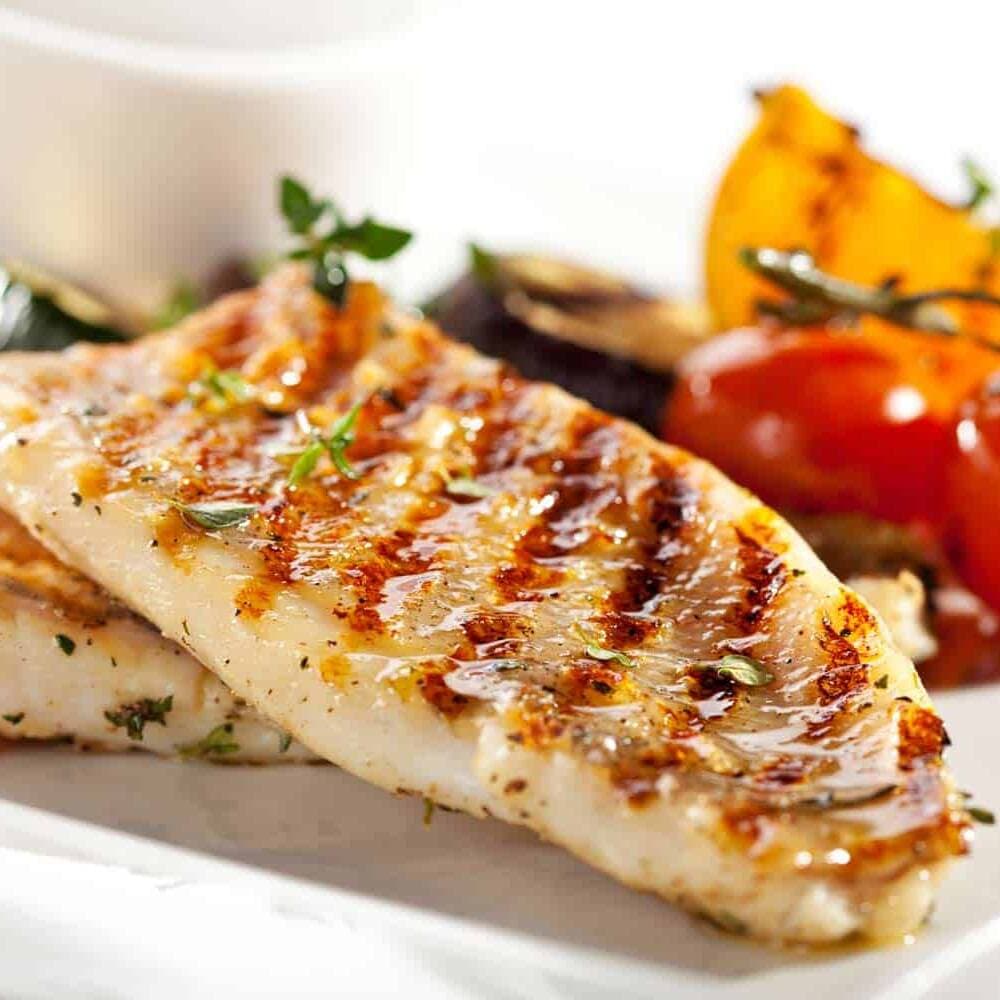 Filete a la Plancha con Queso